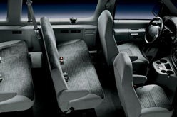 Van - 14 Passengers Interior